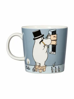 Mukit & Kupit & Asetit<Moomin Arabia Muumipappa-muki 0.3 l GREY