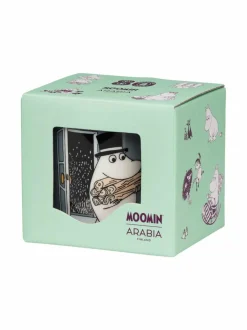 Mukit & Kupit & Asetit<Moomin Arabia Muumipappa-muki 0.3 l GREY