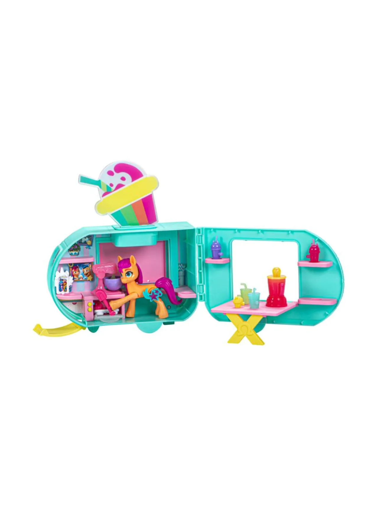 Figuurit & Interaktiiviset Lelut<MY LITTLE PONY Leikkisetti Sunny Starscoutin smoothierekka