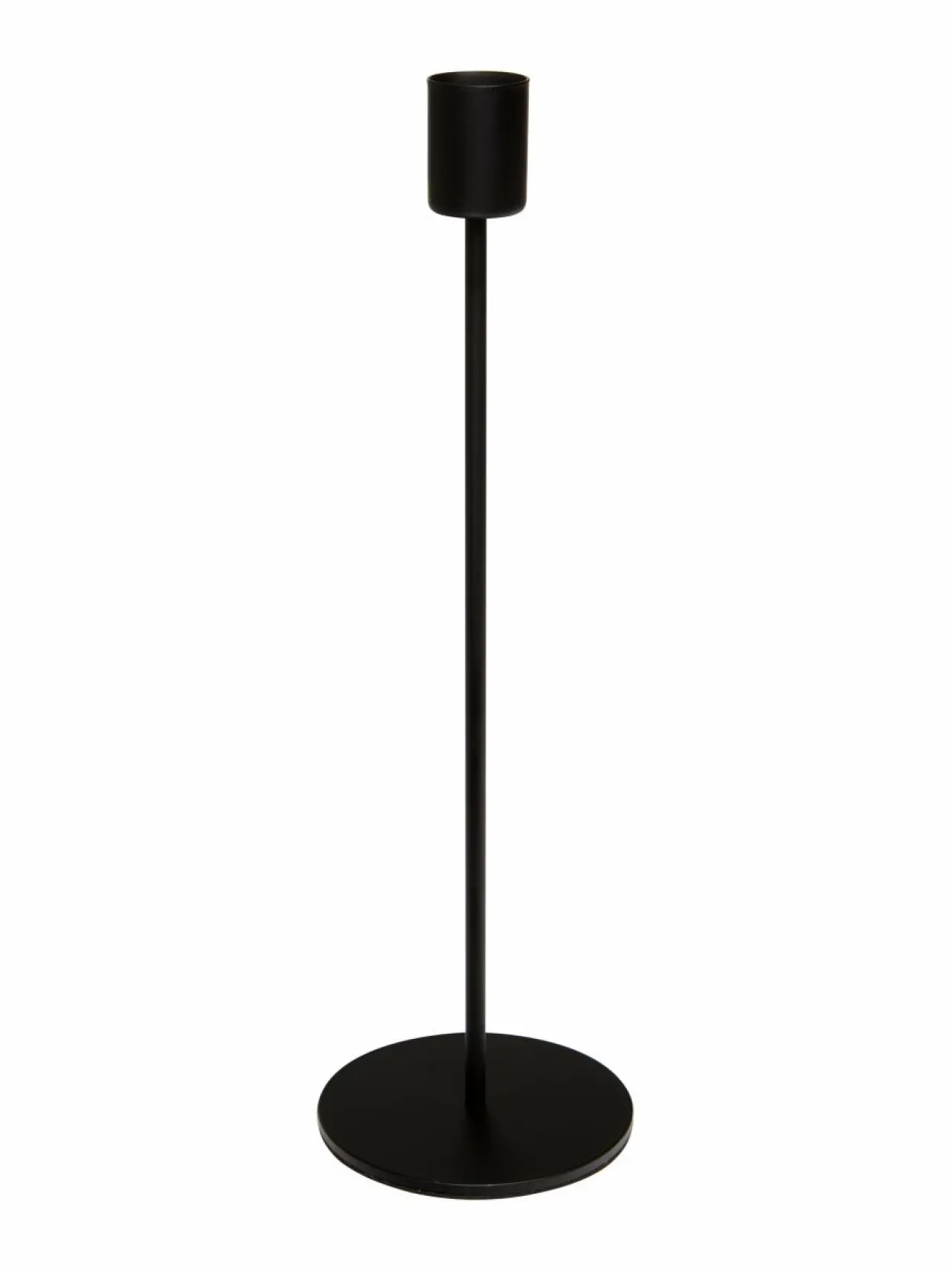 Kynttilät & Lyhdyt<Casa Stockmann Mysa- metallinen kynttilänjalka 8 x 26 cm BLACK