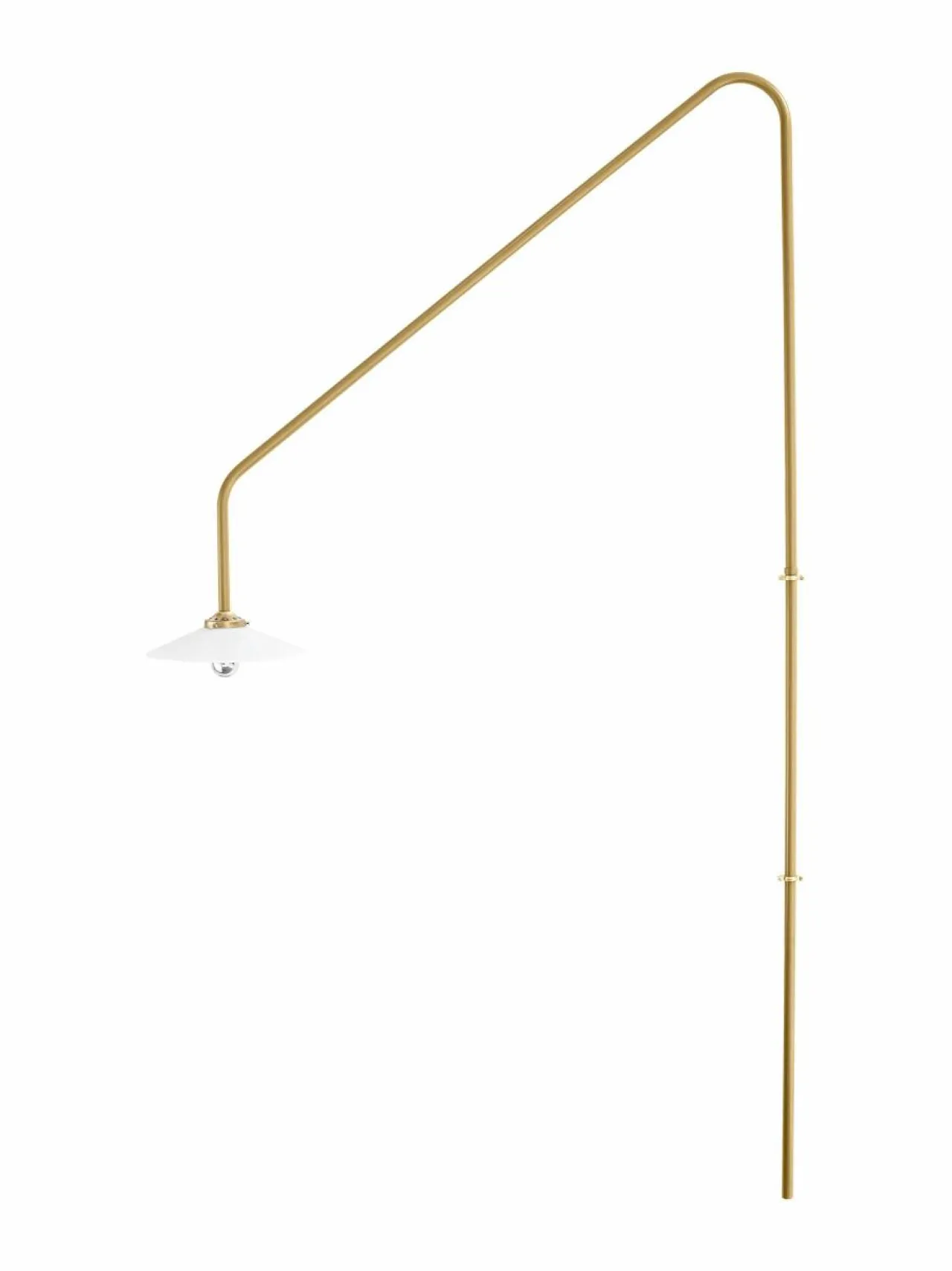 Seinävalaisimet<valerie_objects N°4 L -messinkinen riippuva seinävalaisin M BRASS