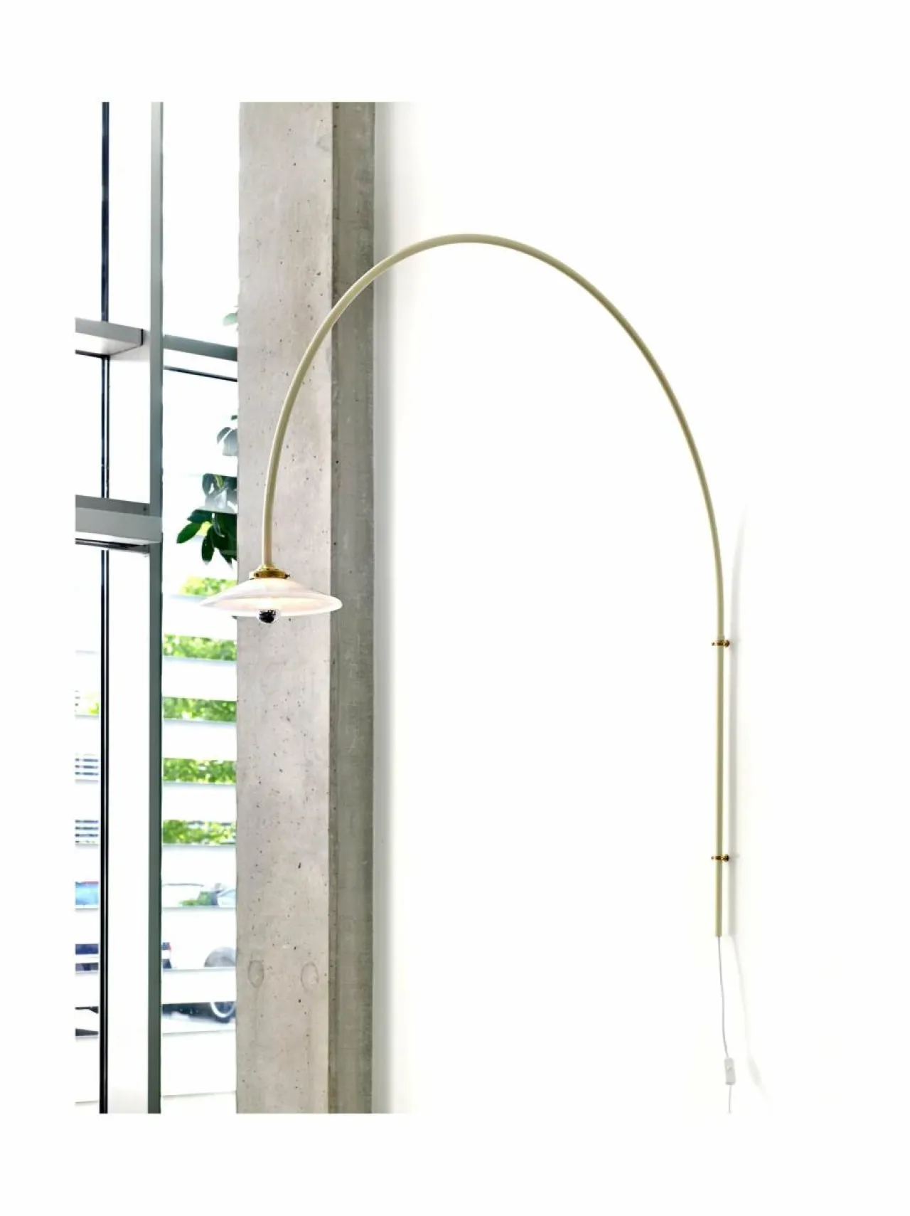 Seinävalaisimet<valerie_objects N°3 L -riippuva seinävalaisin I IVORY