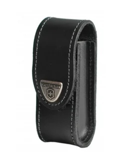 Retkeilytarvikkeet<Victorinox Swiss Army Knives Nahkakotelo 91 mm, 2-4 krs. MUSTA