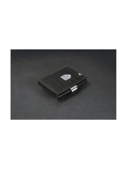 Lompakot & Kotelot<Exentri Nahkalompakko, Caiman Black MUSTA