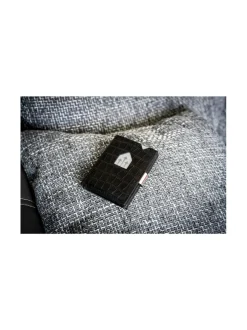 Lompakot & Kotelot<Exentri Nahkalompakko, Caiman Black MUSTA