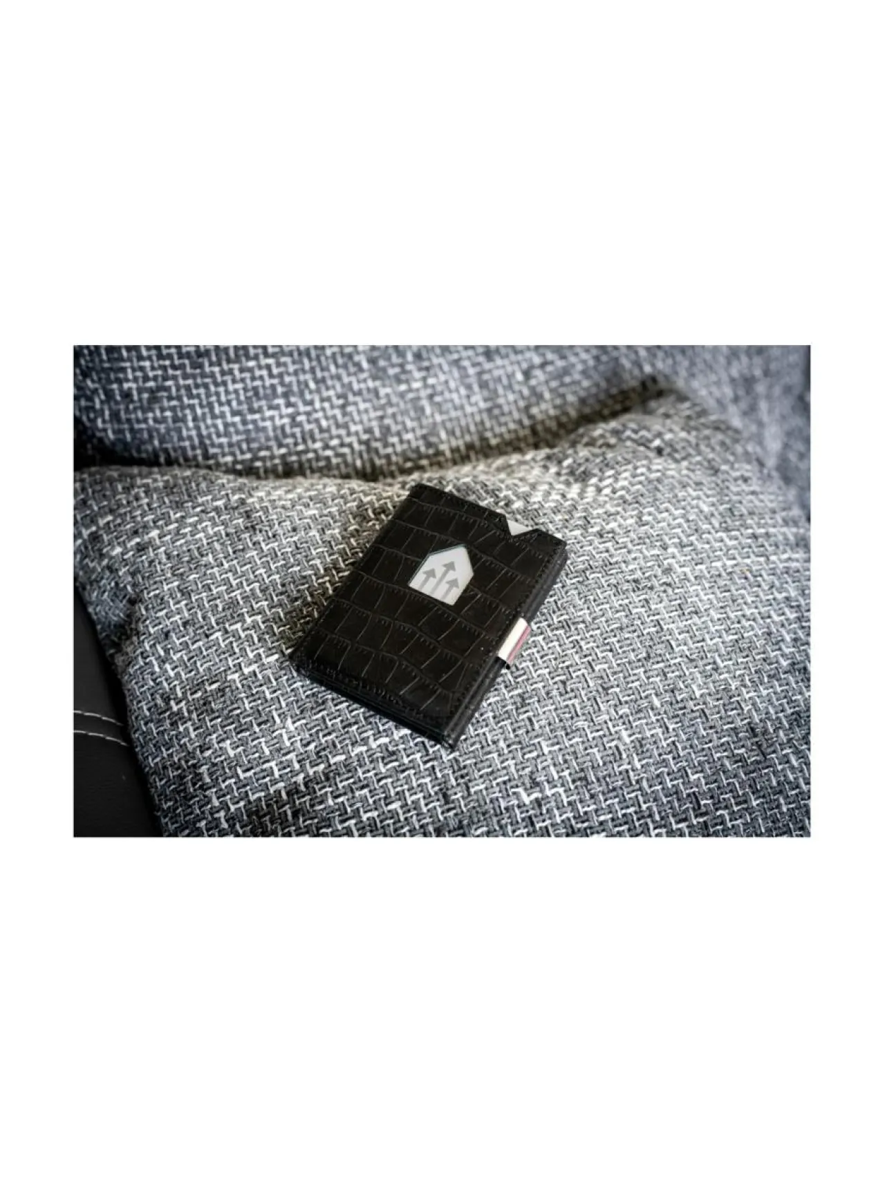 Lompakot & Kotelot<Exentri Nahkalompakko, Caiman Black MUSTA