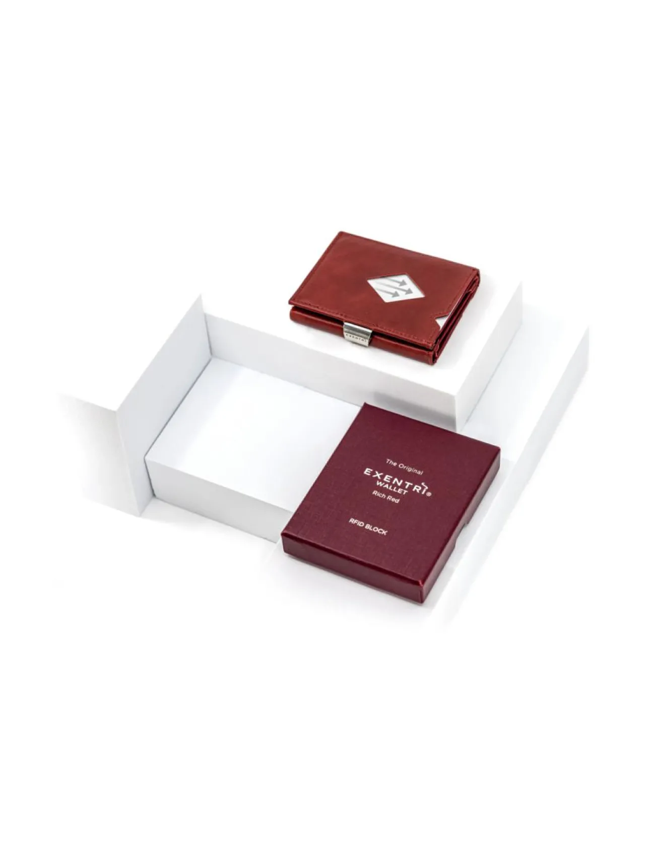 Exentri Nahkalompakko Rich Red^ Lompakot & Kotelot