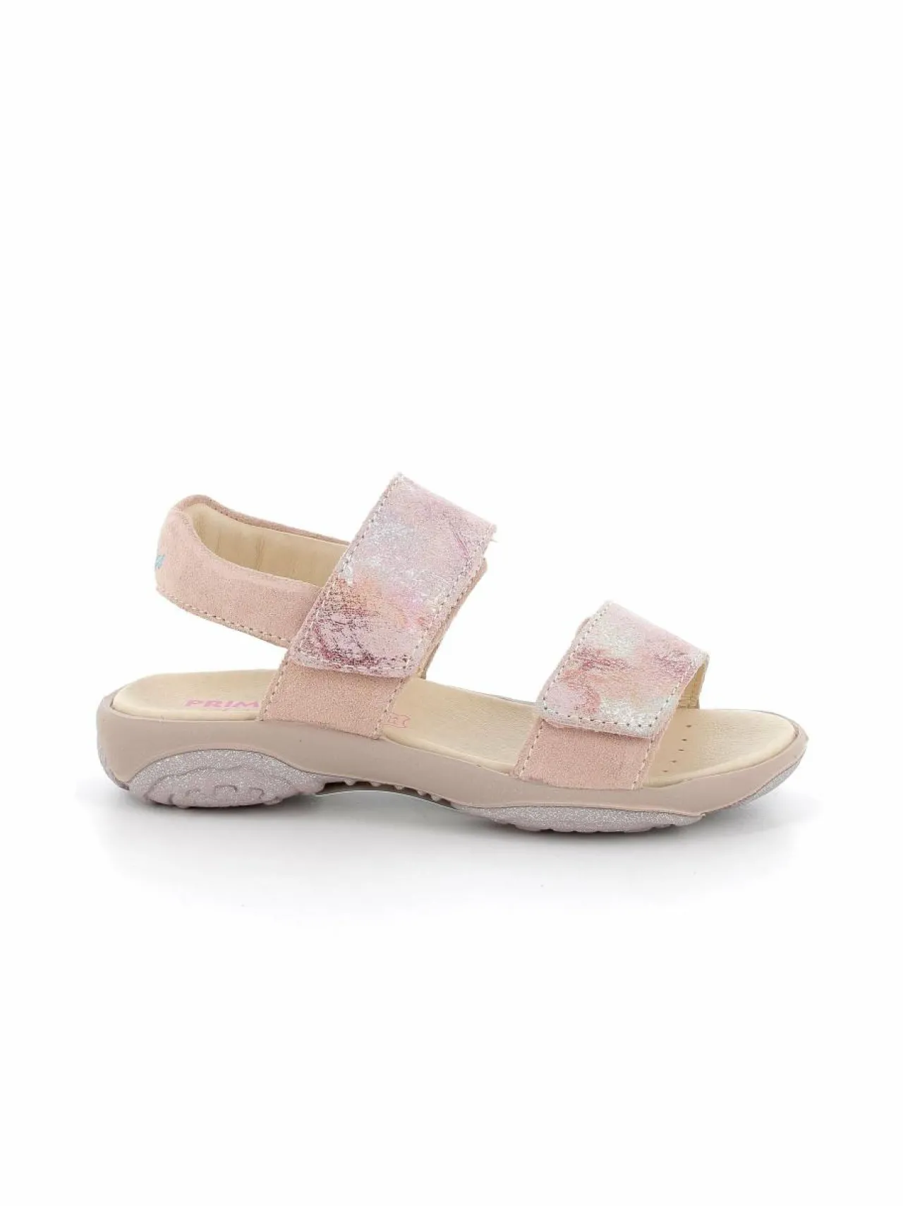 Sandaalit<Primigi Nahkasandaalit tarranauhoilla MULTICOLOUR PINK