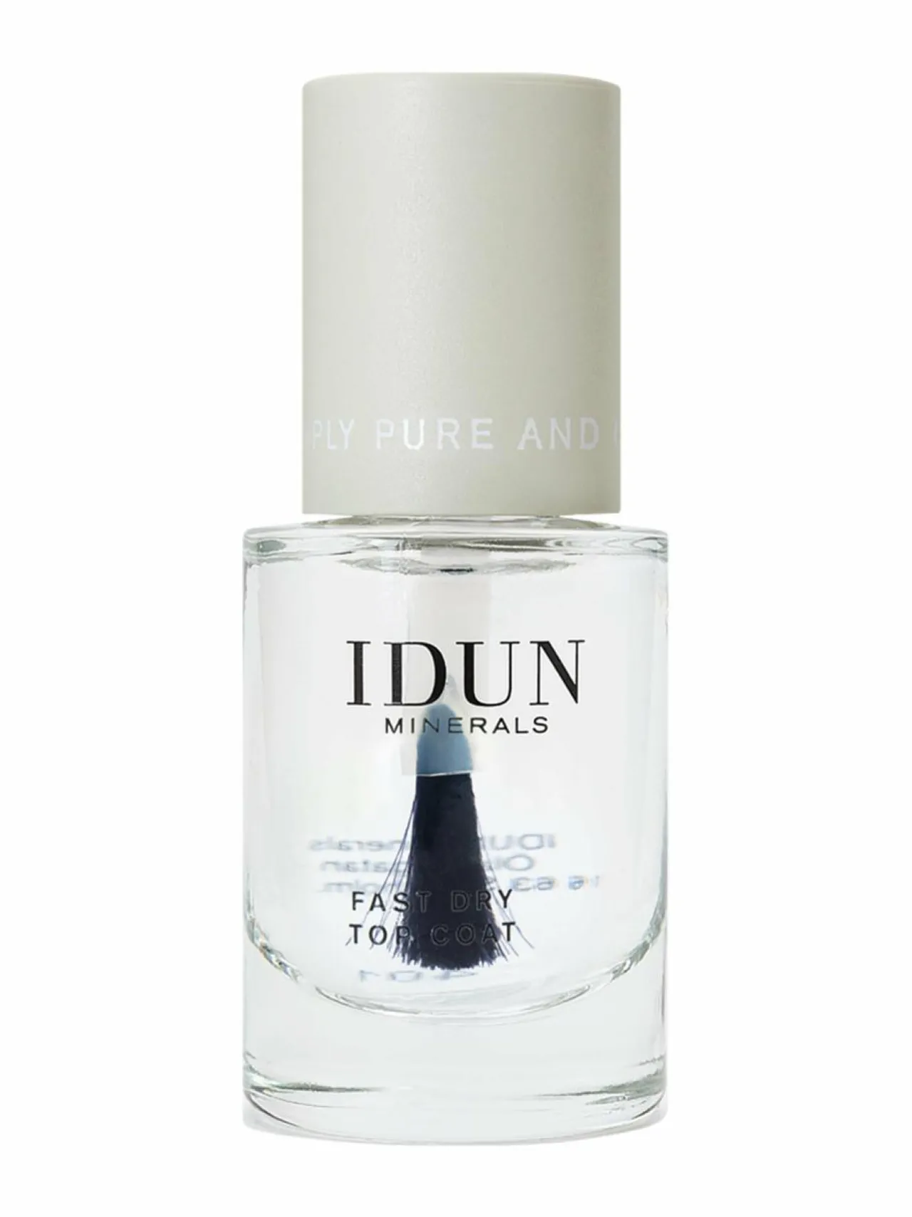 Idun Minerals Nail Overcoat Fast Dry Brilliant- nopeasti kuivuva päällyslakka^ Meikit|Kynnet