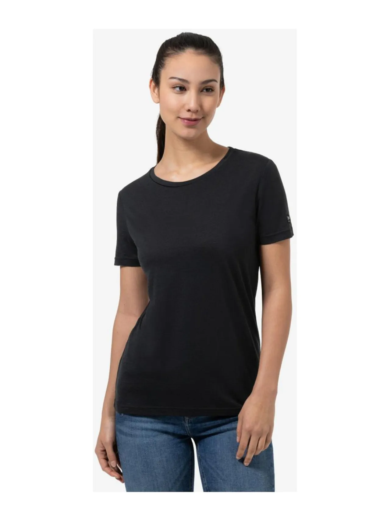 Paidat, Hupparit & Colleget<super.natural NAISTEN THE ESSENTIAL T-PAITA JET BLACK