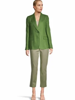 Bleiserit & Jakut<Max Mara Weekend Nalut-pellavableiseri 026 GRUEN