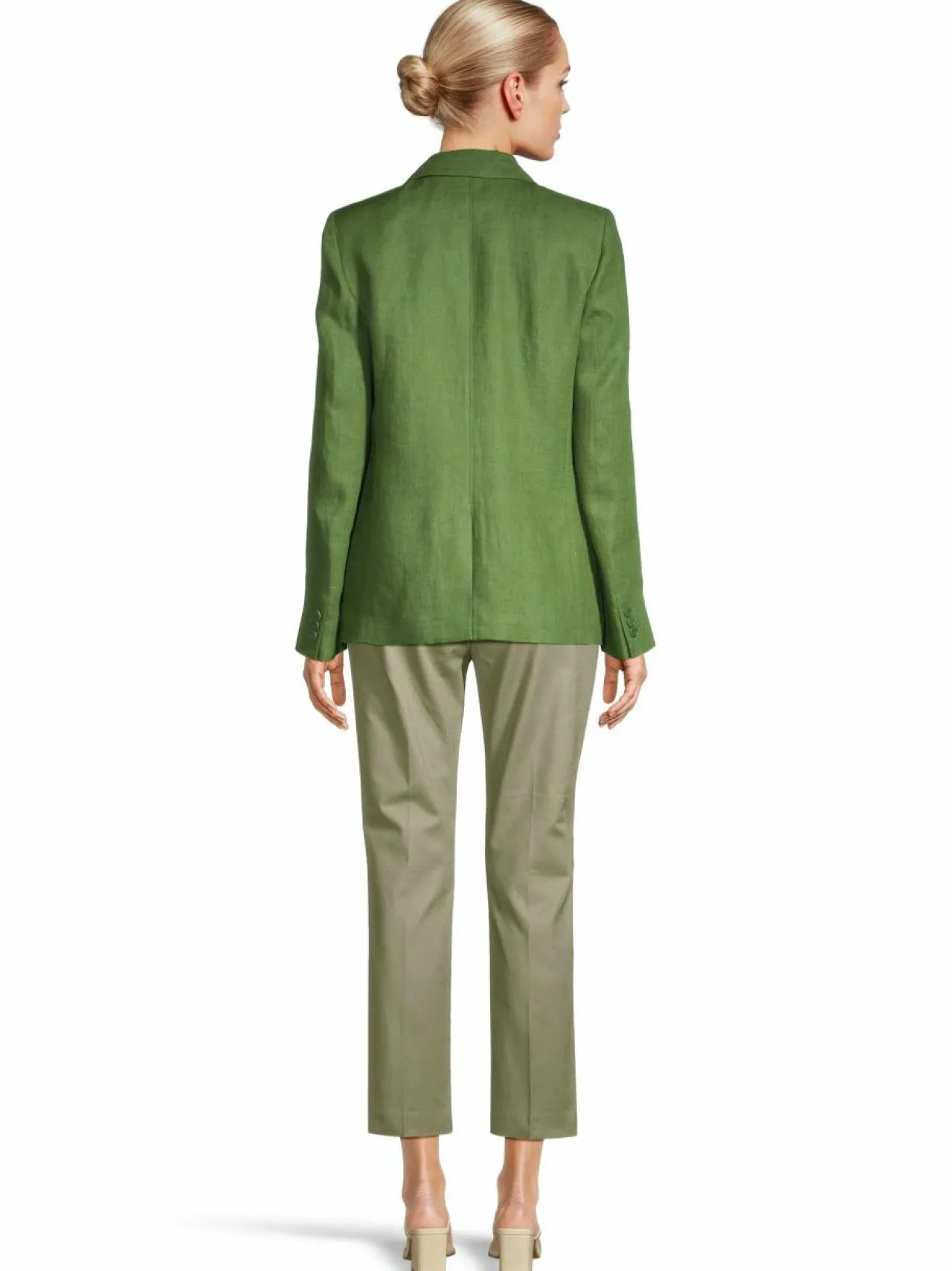 Bleiserit & Jakut<Max Mara Weekend Nalut-pellavableiseri 026 GRUEN