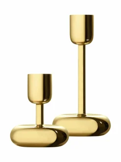 Kynttilät & Lyhdyt<Iittala Nappula -kynttilänjalkasetti 2 kpl GOLD