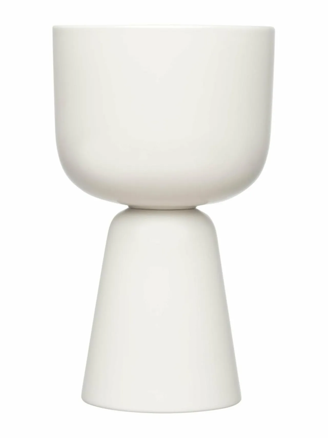 Ruukut & Istutusastiat<Iittala Nappula-ruukku 260 x 155 mm VALKOINEN