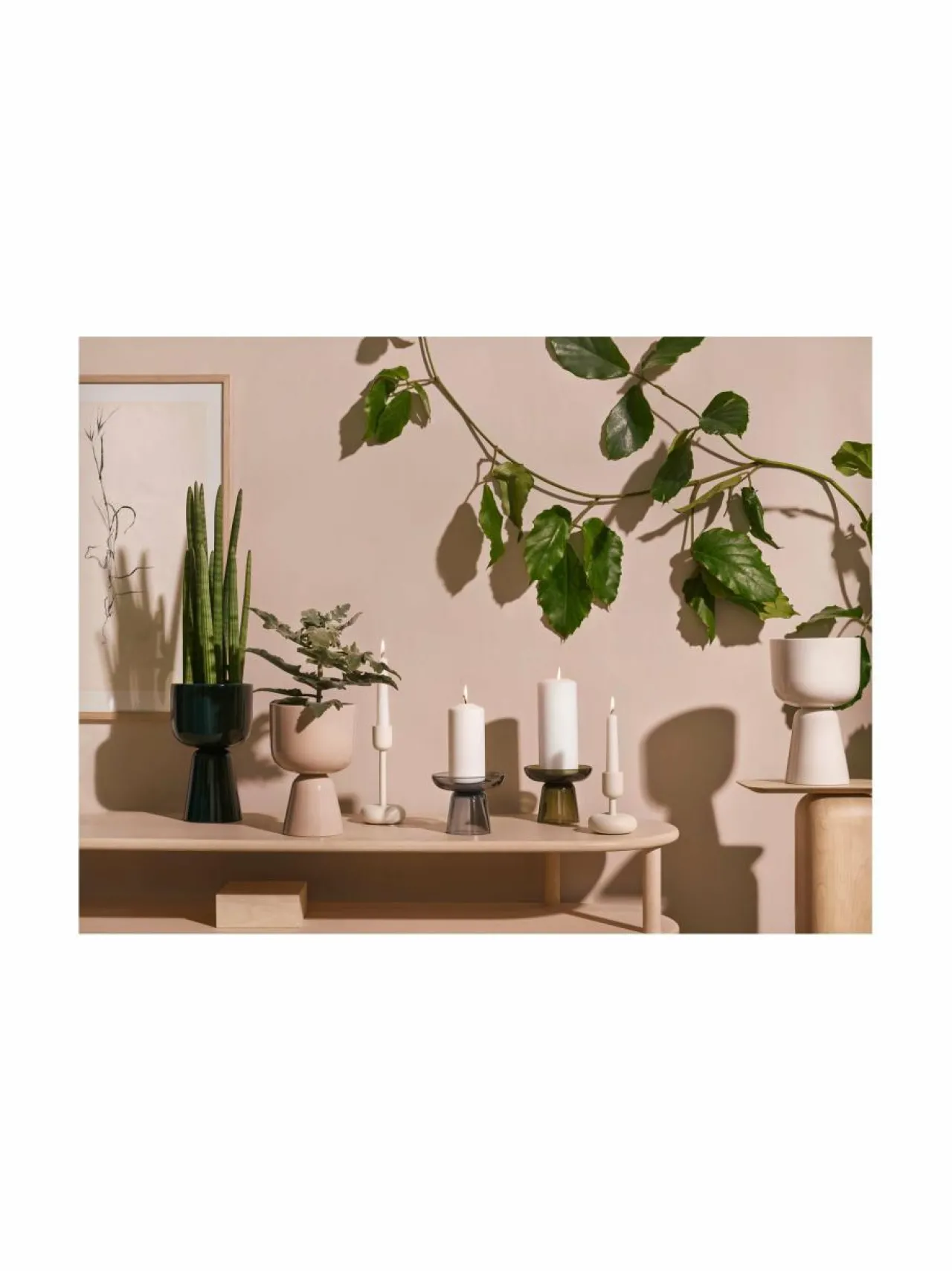 Ruukut & Istutusastiat<Iittala Nappula-ruukku 260 x 155 mm VALKOINEN