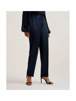 Housut<Ted Baker London Natori Jogger -satiinihousut NAVY