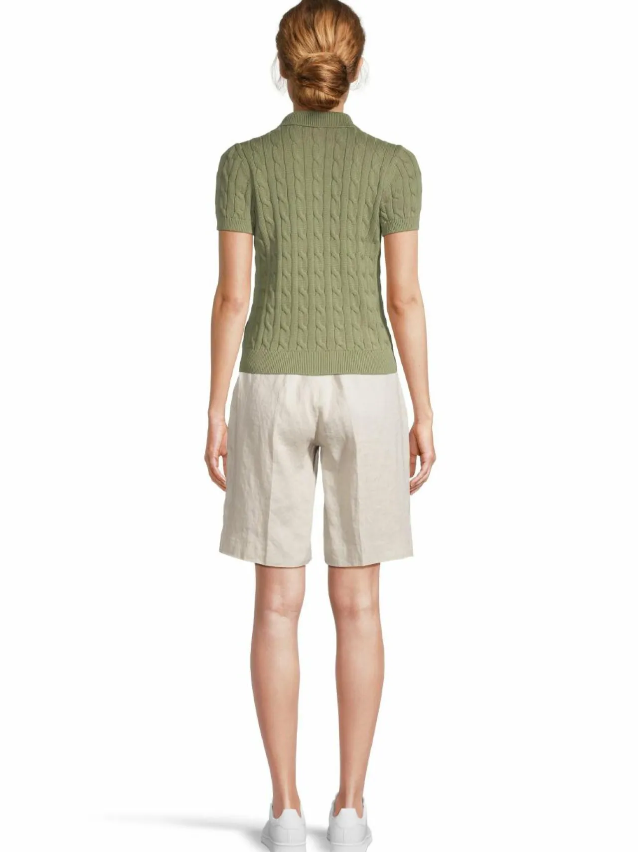 Neuleet<Lauren Ralph Lauren Natrissa-neulepusero SAGE GREEN