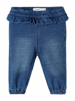Farkut|Farkut<Name It NbfBella Shaped -farkut DARK BLUE DENIM