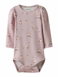 Bodyt & Potkupuvut<Name It NbfLatia -pitkähihainen body BURNISHED LILAC
