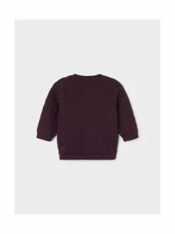 Neuleet<Name It NbfLomille-neuletakki PLUM PERFECT