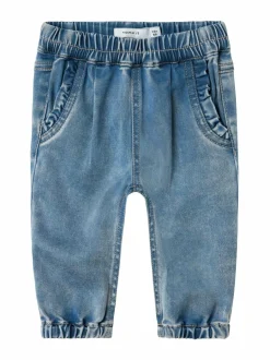 Farkut<Name It NbfRose Frill -farkut MEDIUM BLUE DENIM