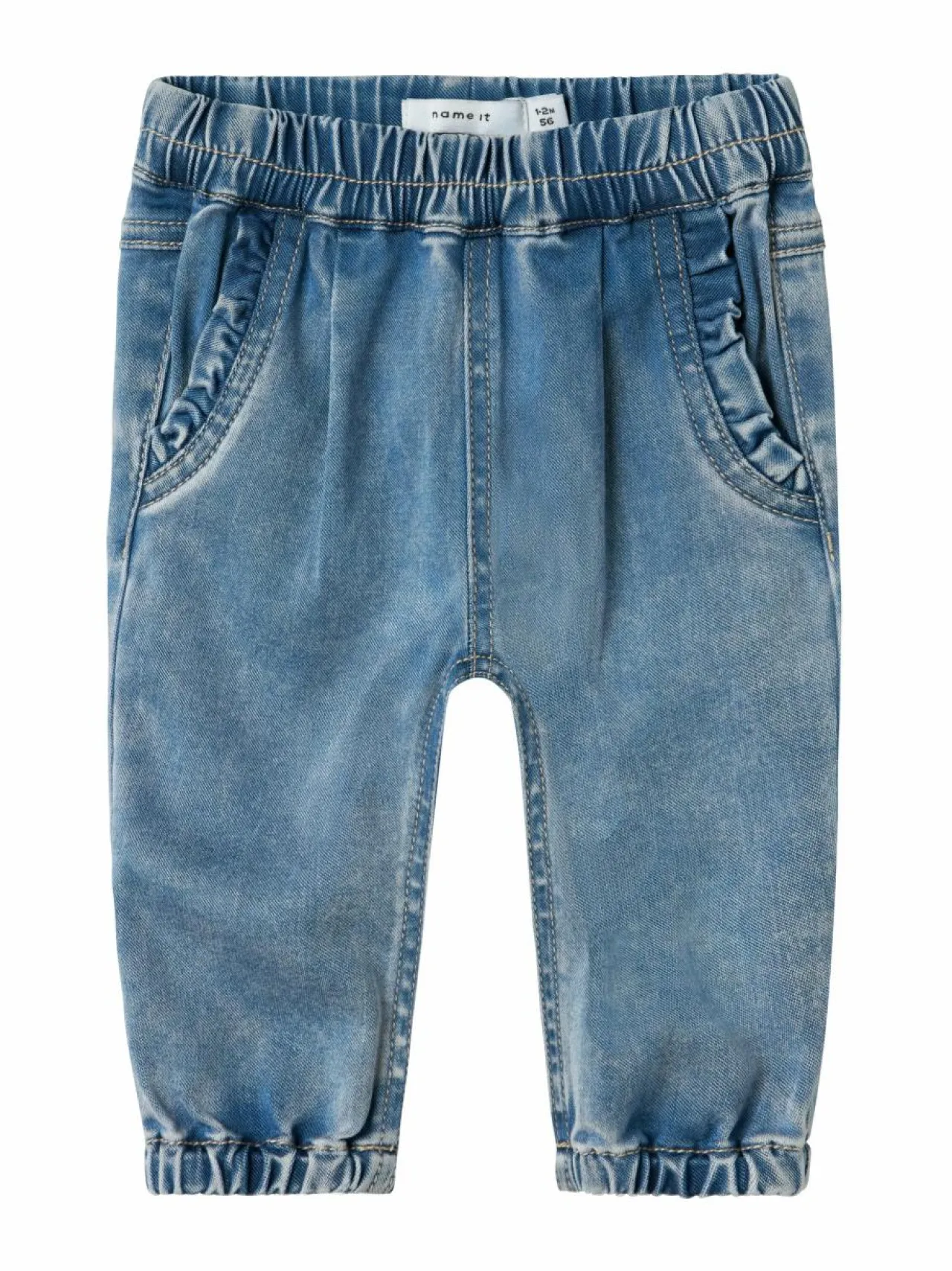 Farkut<Name It NbfRose Frill -farkut MEDIUM BLUE DENIM