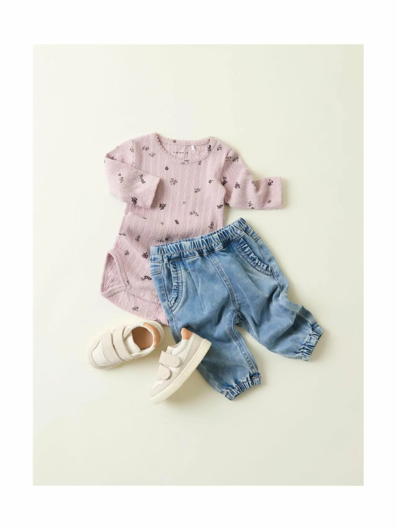 Farkut<Name It NbfRose Frill -farkut MEDIUM BLUE DENIM
