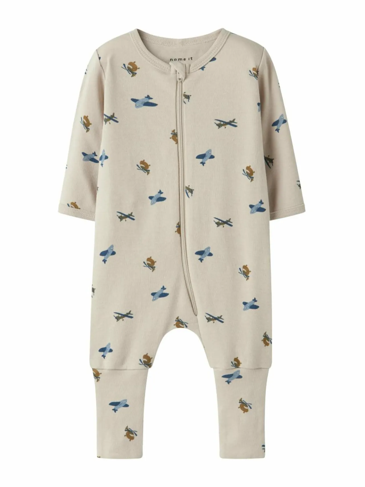 Yöasut & Kylpytakit<Name It NbmNightsuit Zip Airplane -yöpuku PEYOTE