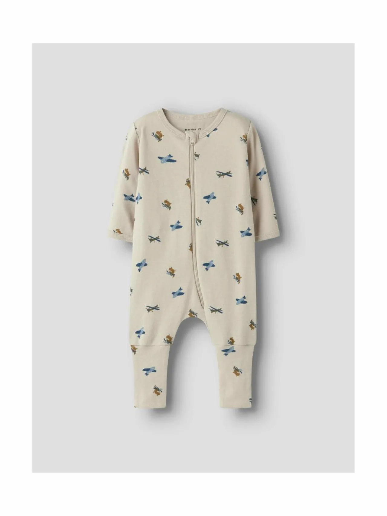 Yöasut & Kylpytakit<Name It NbmNightsuit Zip Airplane -yöpuku PEYOTE
