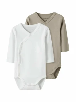 Name It NbnBody Wrap Solid -bodyt 2-pack^ Bodyt & Potkupuvut