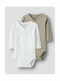 Name It NbnBody Wrap Solid -bodyt 2-pack^ Bodyt & Potkupuvut