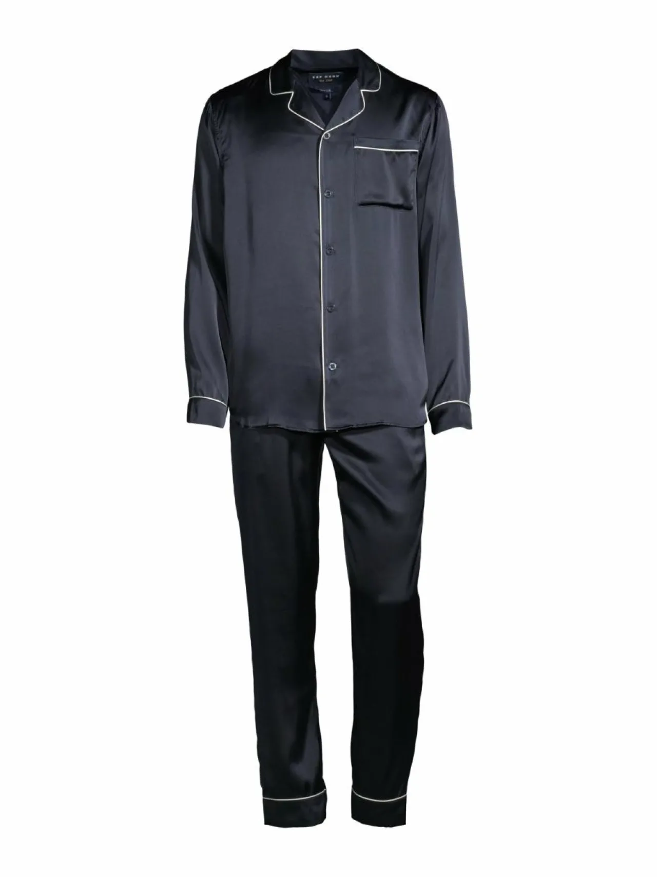 Cap Horn loungewear Neal -silkkipyjama lahjapakkauksessa^ Pyjamat & Kylpytakit