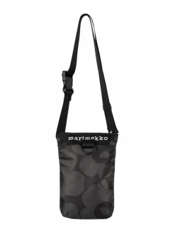 Olkalaukut<Marimekko Neat Unikko -puhelinlaukku 999 DARK GREY, GREY