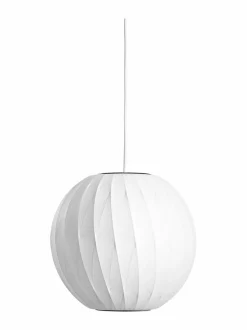 Kattovalaisimet<HAY Nelson Ball Crisscross Bubble Pendant S -riippuvalaisin WHITE