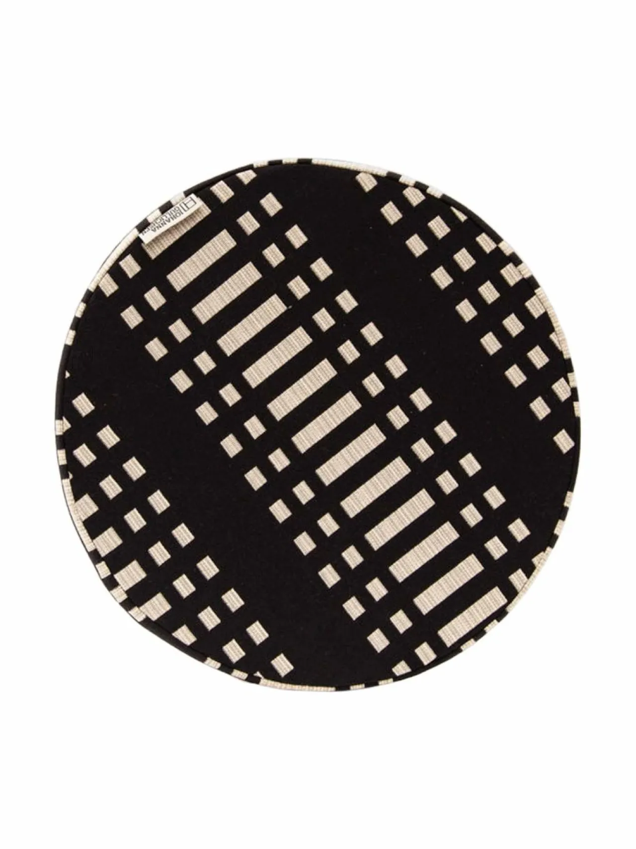 Sisustustyynyt<Johanna Gullichsen Nereus Discushion -istuintyyny 34,5 x 3 cm BLACK