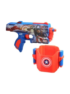 MARVEL NERF Leikkipyssy Captain America^ Roolileikit
