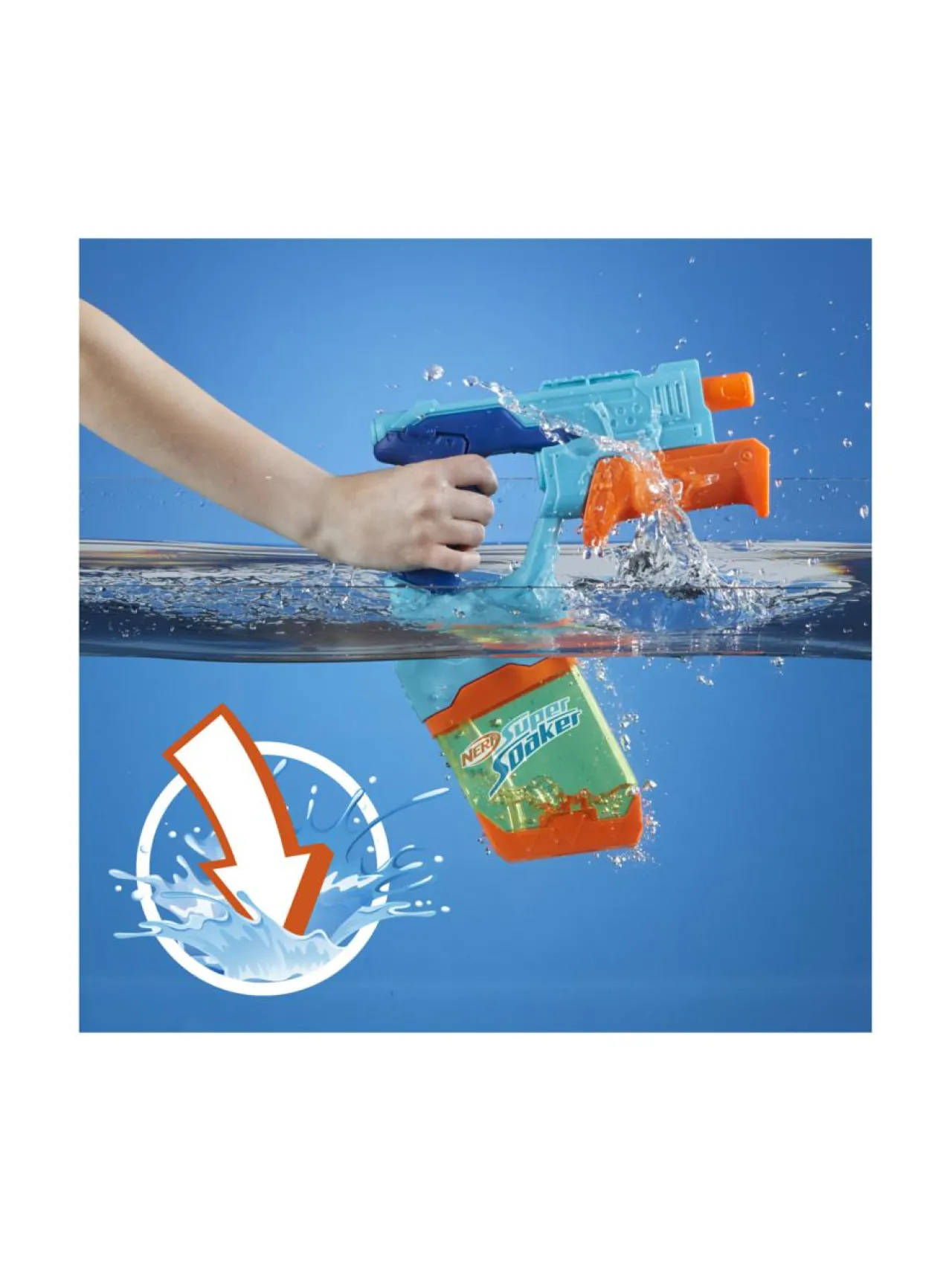Nerf Guns NERF SUPERSOAKER Vesipyssy Fill, tuplapakkaus^ Ulkolelut