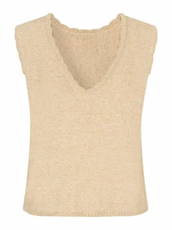 Paidat & Puserot<Modström NerissaMD-neuletoppi 00100 SUMMER SAND