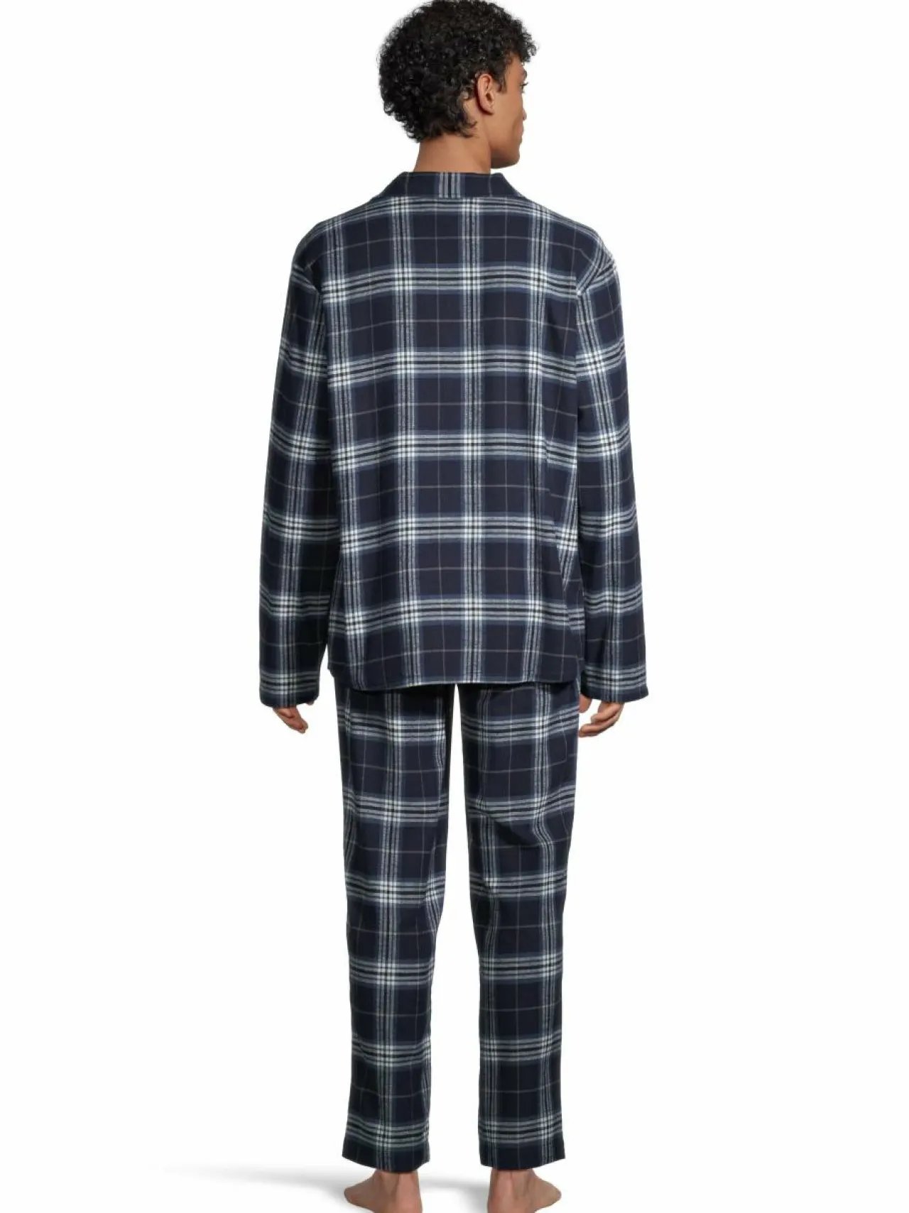 Pyjamat & Kylpytakit<Cap Horn loungewear Ness-flanellipyjamasetti BLUE CHECK
