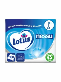 Hygieniatuotteet<LOTUS Nessu -nenäliina 100 kpl