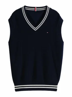 Neuleet|Neuleet<Tommy Hilfiger Neuleliivi C1G DARK NIGHT NAVY