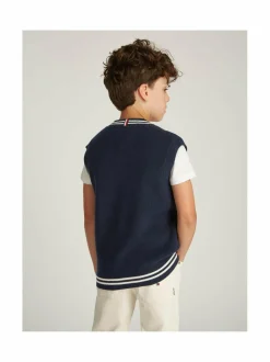 Neuleet|Neuleet<Tommy Hilfiger Neuleliivi C1G DARK NIGHT NAVY