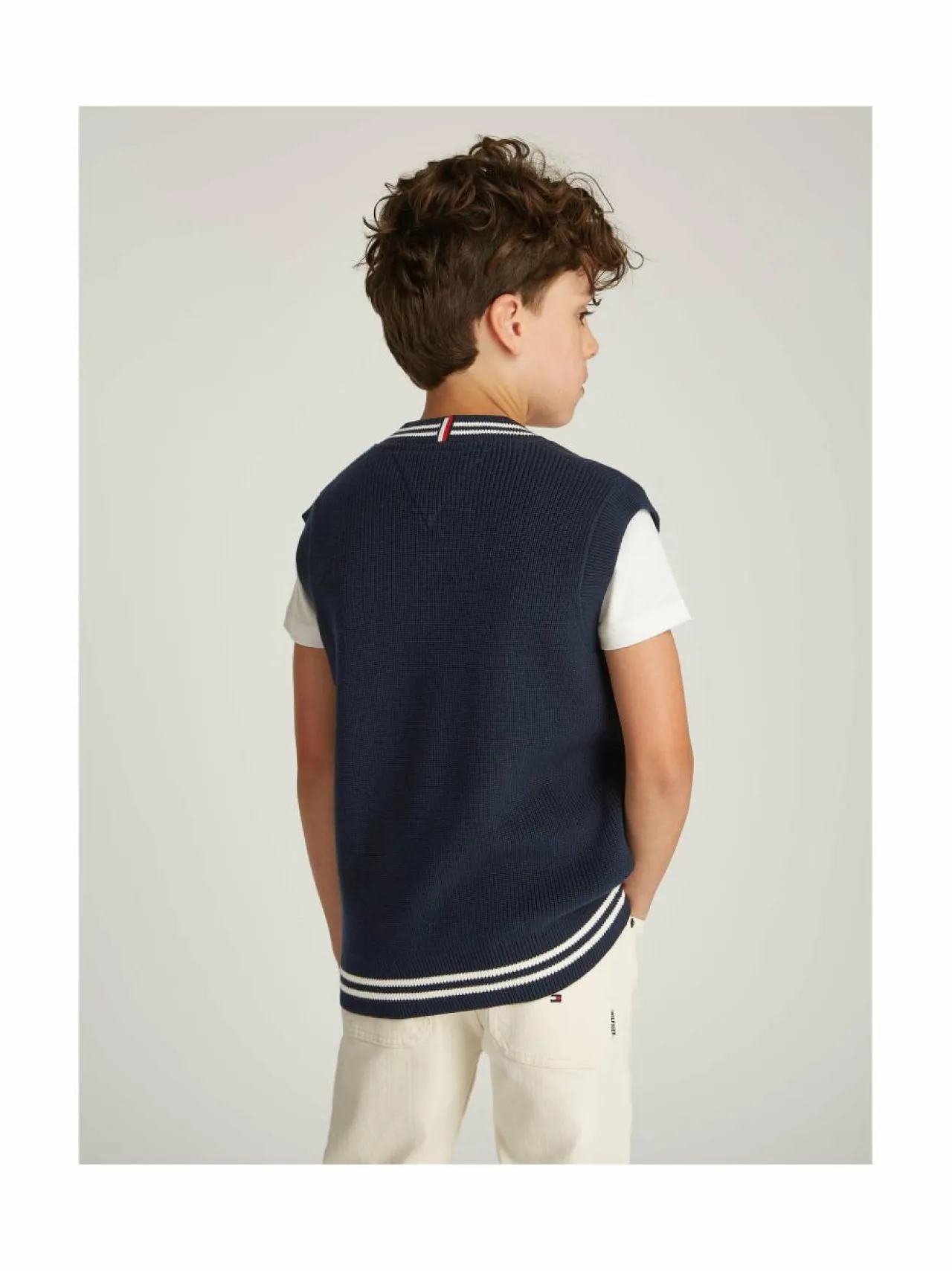 Neuleet|Neuleet<Tommy Hilfiger Neuleliivi C1G DARK NIGHT NAVY