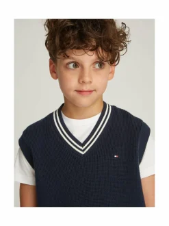 Neuleet|Neuleet<Tommy Hilfiger Neuleliivi C1G DARK NIGHT NAVY