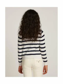 Tommy Hilfiger Neuletakki minipalmikkokuvioinnilla^ Neuleet|Neuleet
