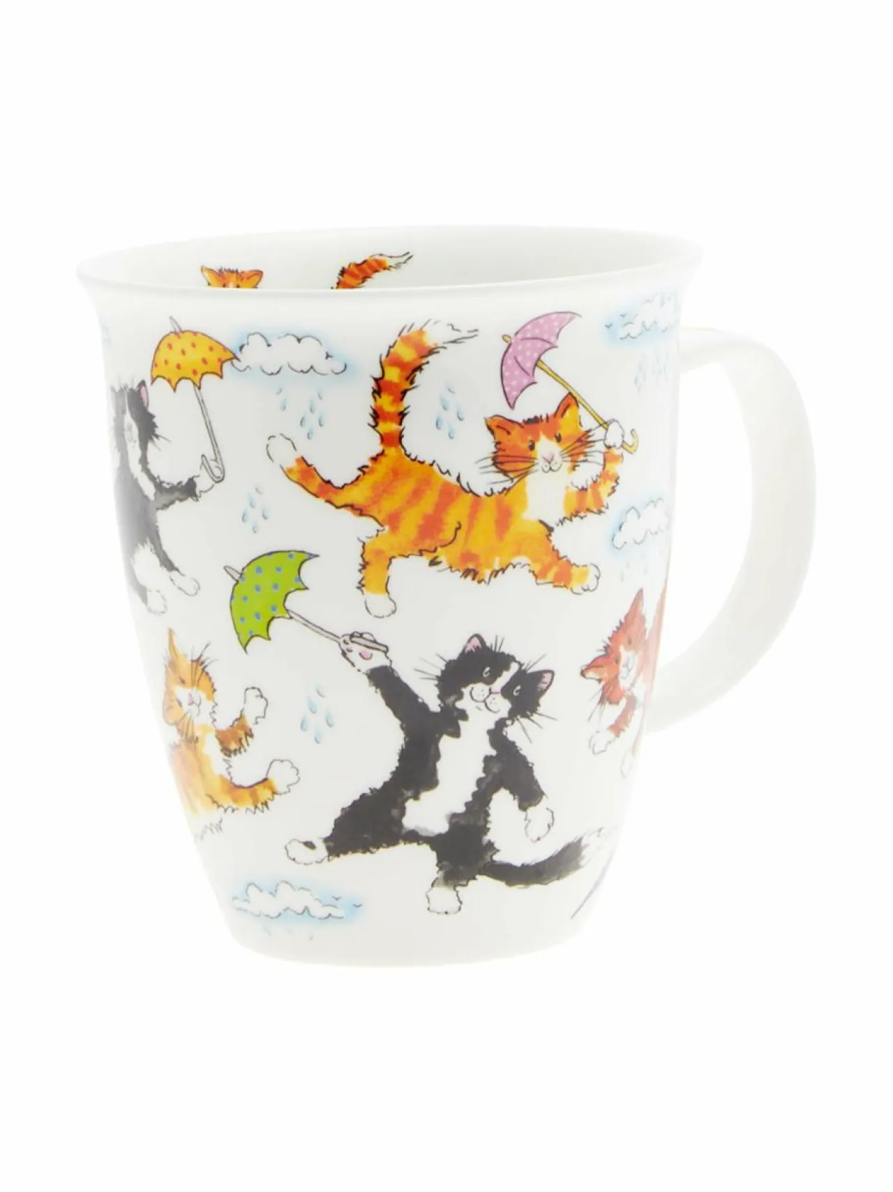Mukit & Kupit & Asetit<Dunoon Nevis Raining Cats -muki 480 ml MULTICOLOR