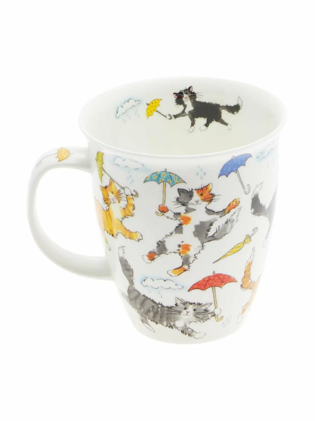 Mukit & Kupit & Asetit<Dunoon Nevis Raining Cats -muki 480 ml MULTICOLOR