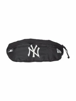 Reput & Laukut<New Era MLB Mini Waist Bag Neyyan -vyötärölaukku BLKWHI BLACK