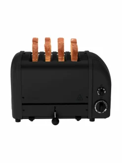Leivänpaahtimet<Dualit New Gen-leivänpaahdin, 4 viipaleelle MATT BLACK