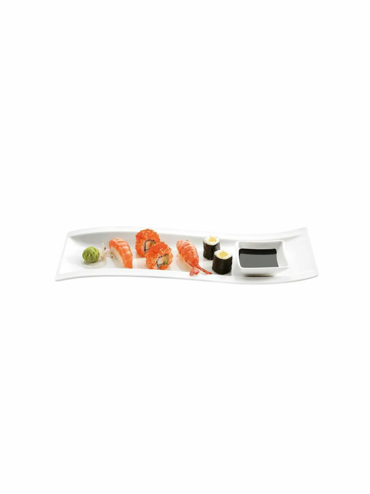 Tarjoiluastiat<Villeroy & Boch New Wave Antipasti -lautanen 42 x 15 cm VALKOINEN